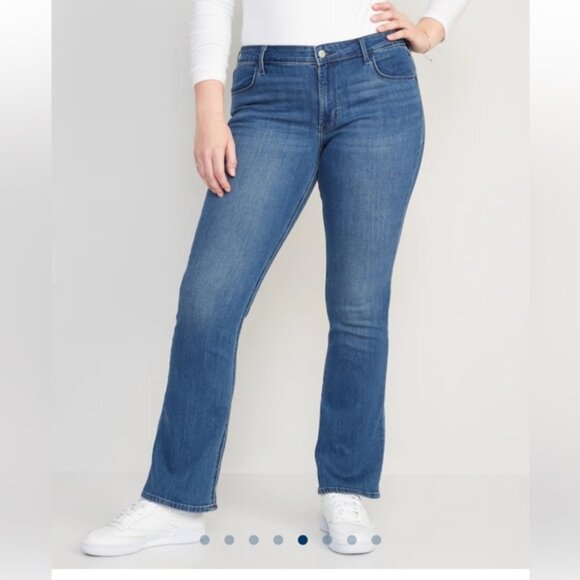 Old Navy wow boot cut jean medium wash denim pants - Picture 1 of 16